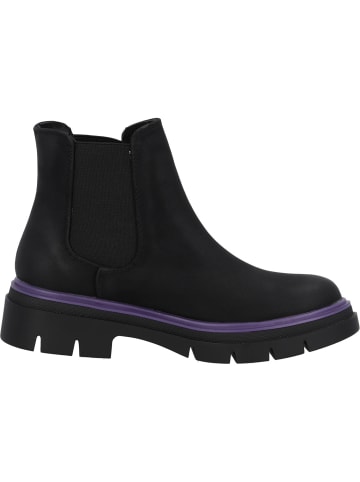 palado Chelsea Boots in BLACK/ PURPLE
