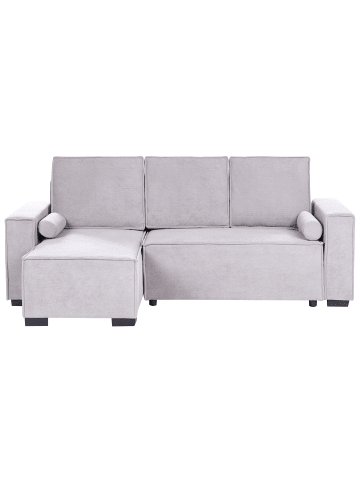 Beliani Schlafsofa EDANE in Grau/Schwarz - (W) 232 x (H) 94 x (L) 150 cm