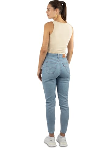 Janice 2 x Damen crop Top hochgeschlossen Niah in Beige/Burgund