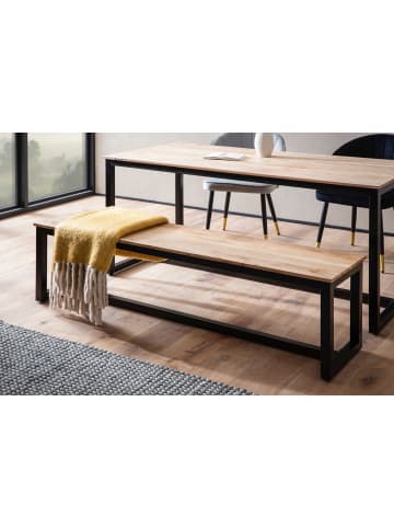 FineBuy Sitzbänk "SV106297" in Braun / 160 cm