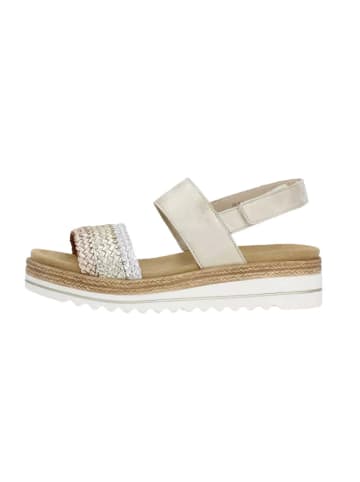 remonte Keilsandalen für Damen in creme