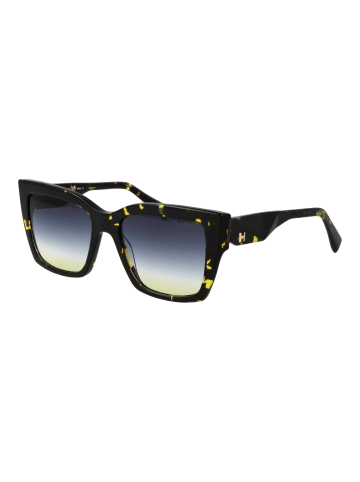 Ana Hickmann Damen Sonnenbrillen Quadrat Schwarz