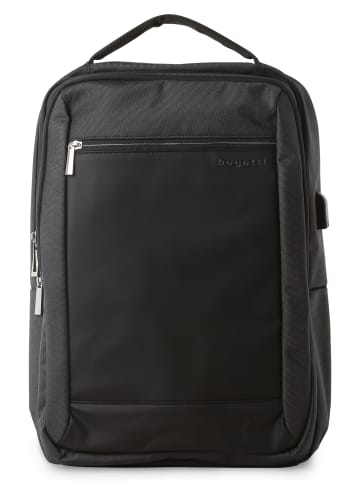 Bugatti Rucksack in anthrazit schwarz