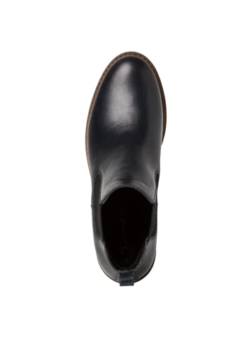 Tamaris Chelsea Boot in NAVY LEATHER