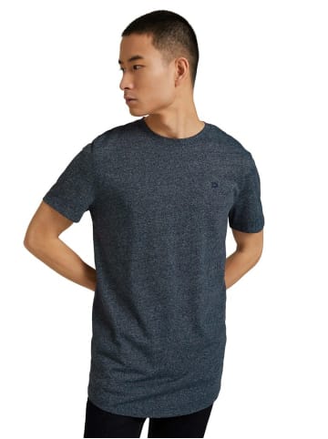 Tom Tailor Rundhals T-Shirt für Herren in blau