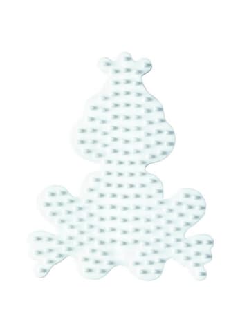 Hama Stiftplatte Kleiner Frosch für Midi-Bügelperlen in weiß