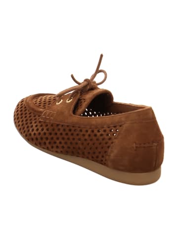 Paul Green Mokassins Schnürschuhe in Braun