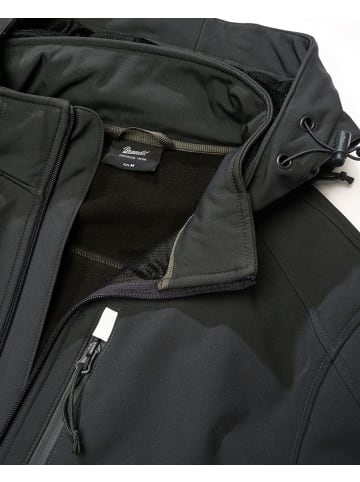 Brandit Softshelljacke "Softshelljacket Hurricane" in Grau