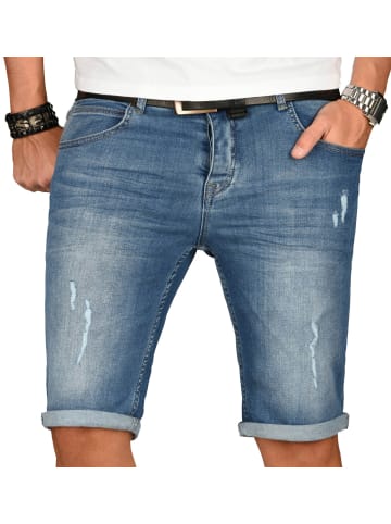 Alessandro Salvarini Jeansshorts Salvarini-Shorts-Multi2 in Blau