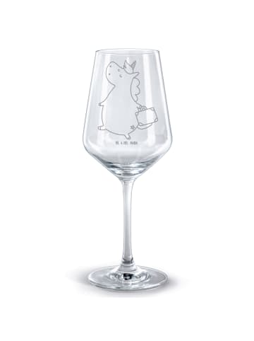 Mr. & Mrs. Panda Weinkelch Einhorn Koffer ohne Spruch in Transparent
