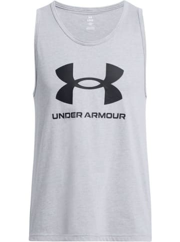 Under Armour T-Shirt "Ua Sportstyle Logo Tank" in Grau
