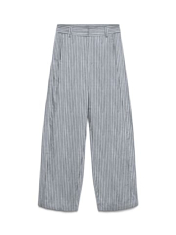 Vero Moda VMSELMA HW BARREL PANTS WVN NOOS in Navy Blazer