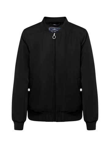 DreiMaster Maritim Wattierte Blousonjacke in Schwarz