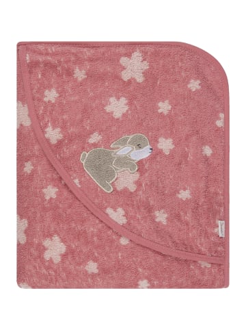 Sterntaler Kapuzenbadetuch 100x100 cm Hanni in rosa