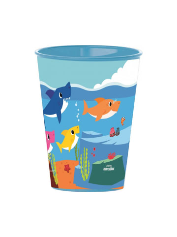 Baby Shark Becher 260ml Kinder Trinkbecher Kunststoff