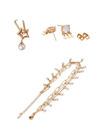 faina Women Jewelry Set in gold