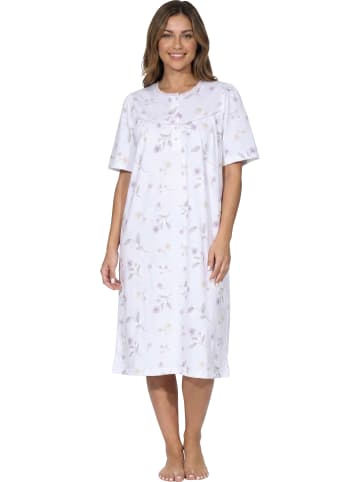 NORMANN Single-Jersey Nachthemd in flieder