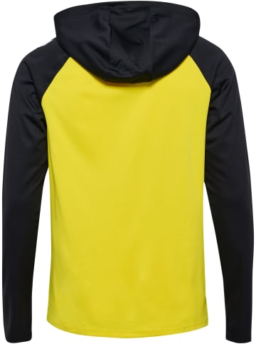 Hummel Reißverschluss Jacke Daumenlöcher Hmllead Herren in BLAZING YELLOW/BLACK
