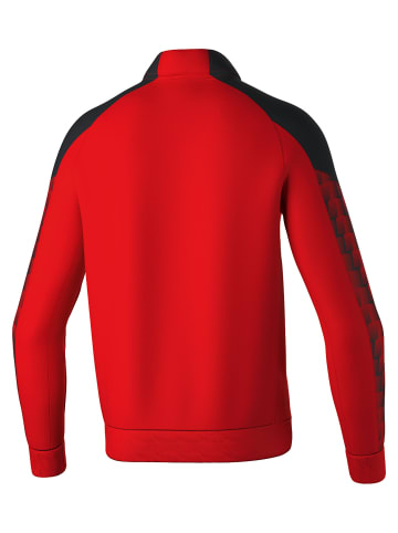 erima Unisex Erwachsene, Erwachsene Trainingsjacke in rot/schwarz