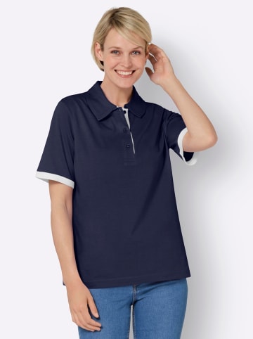 Sieh an! Poloshirt in marine