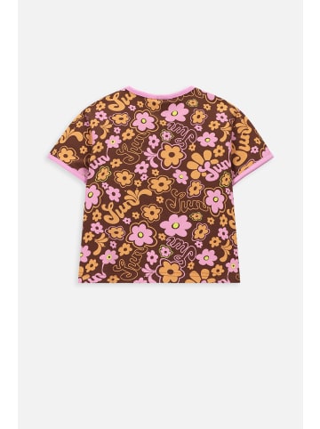 Coccodrillo T-Shirt mit kurzen Ärmeln in bunt