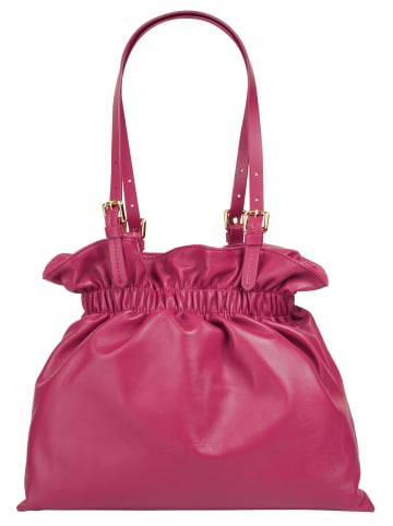 Samantha Look Shopper echt Leder in pink