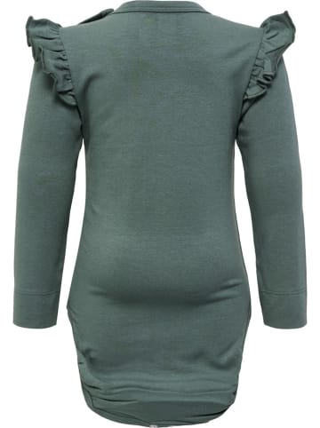 Hummel Kinder Langarmbody in Grün