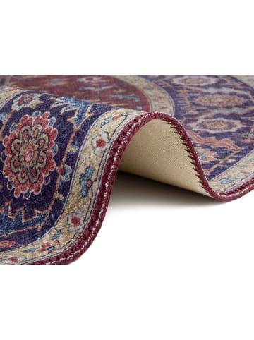 Nouristan Vintage Teppich Anthea plum rot