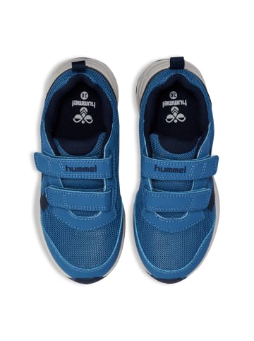 Hummel Klettverschluss Schuhe Turbo Run Lebensstil Kinder in DUTCH BLUE