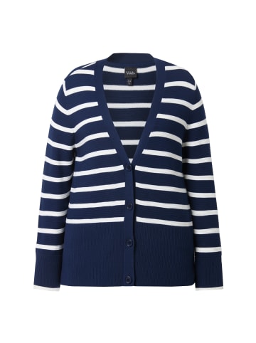 Ulla Popken Strickjacke in tintenblau