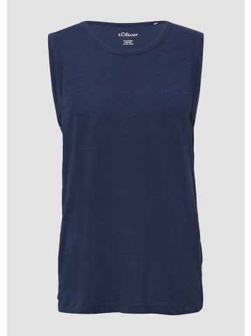 s.Oliver T-Shirt in 5852_tiefblau
