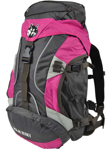 Polar Husky Wanderrucksack 25 l Anuk in Anthrazit/Pink/Hellgrau