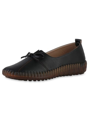 VAN HILL Slip Ons Anais in Schwarz