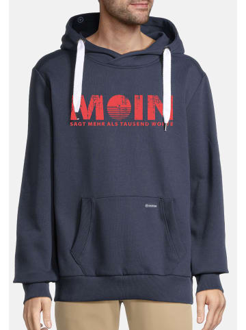 Salzhaut Hoodie HEFF - MOIN sagt mehr als tausend Worte in Navy
