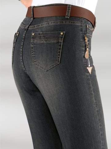 WITT WEIDEN 5-Pocket-Jeans in grey-denim