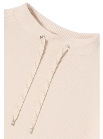 Cecil Langarmshirt in oat milk beige