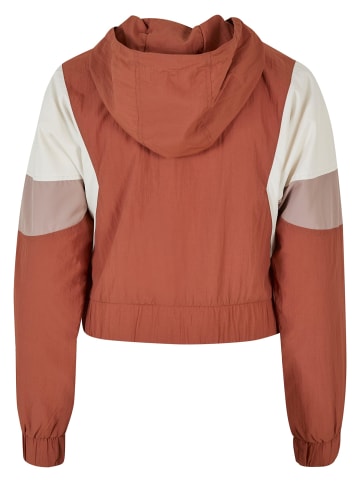 Urban Classics Leichte Jacken in terracotta/whitesand/duskrose