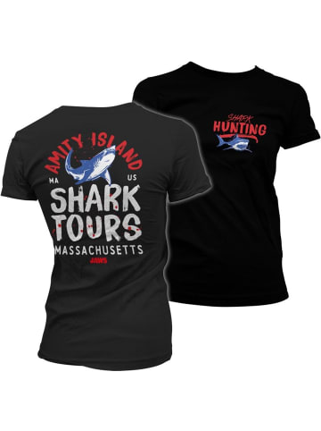 Jaws Shirt in Schwarz