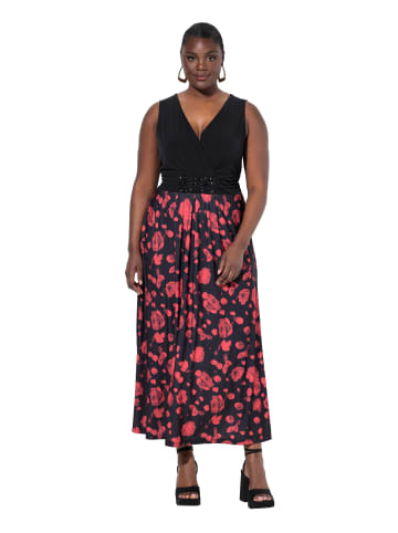 Ulla Popken Midikleid in schwarz