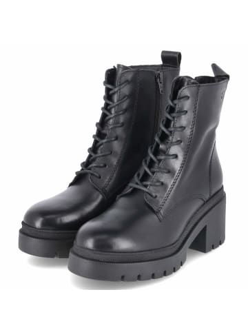 Tamaris Schnürstiefel in schwarz