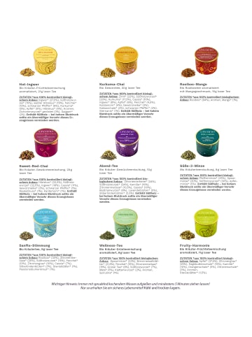 Creano 3er Dose BIO Kräutertee “Calm down” Geschenkset