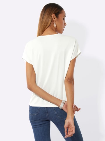 creation L Rundhals-Shirt in ecru