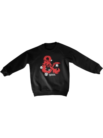 Dungeons And Dragons Kinder Sweatshirt "Dungeons & Dragons Dices Kids Sweatshirt" in Schwarz