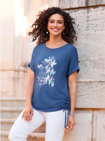 WITT WEIDEN Rundhals-Shirt in jeansblau