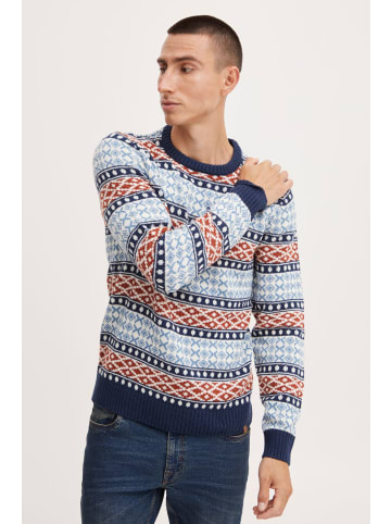 BLEND Norwegerpullover BHTjorben 20713941 ME Norwegerpullover in mittelblau