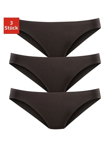 LASCANA Bikinislip in schwarz