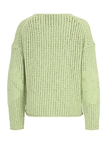 CARTOON Strickpullover mit Rundhalsausschnitt in apfel