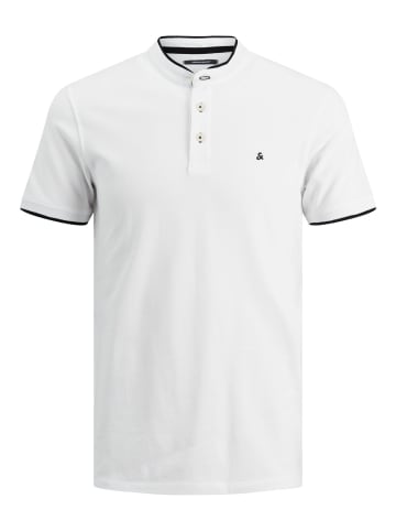 Jack & Jones Poloshirt JJEPAULOS MAO in Weiß