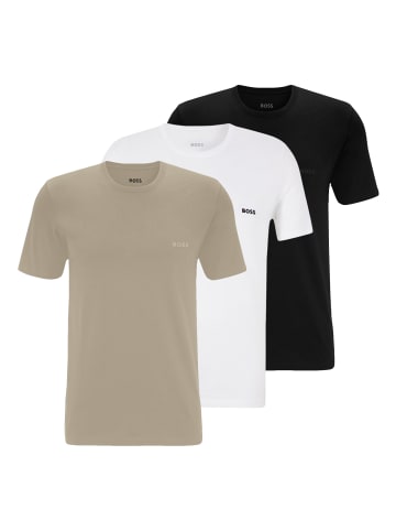 BOSS 3er Pack T-Shirts Crew-Neck in Mehrfarbig