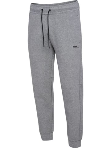 Hummel Sporthose "Hmltech Fleece Regular Pants" in Grau